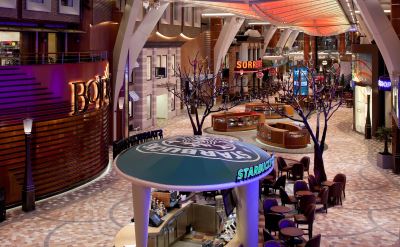 Royal Caribbean Allure of the Seas promenade